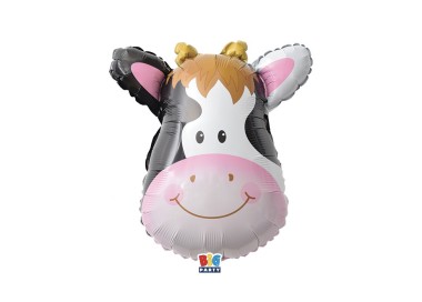Palloncino  testa MUCCA 43 x 59  1 pz