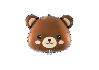 Palloncino  testa orso  58 x 61 - 1 pz