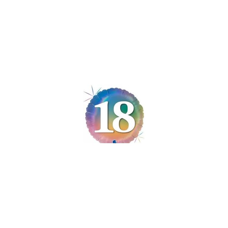 Palloncino 18 Annimulticolor - 46 cm - 1 pezzo