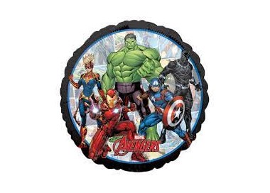 Palloncino Avengers marvel  Nuovo Anagram - 46 cm - 1 pz