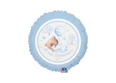 Palloncino Battesimo Bimbo  - 18" / 45 cm - 1 pz