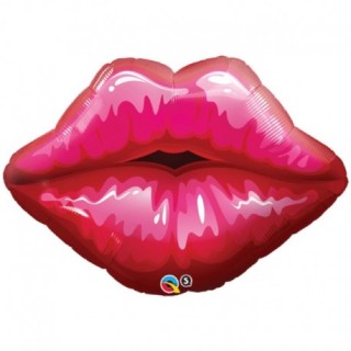 Palloncino Bocca / Bacio  - SuperShape - Qualatex - 30"/ 76 cm - 1 pz