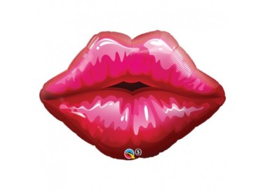 Palloncino Bocca / Bacio  - SuperShape - Qualatex - 30"/ 76 cm - 1 pz