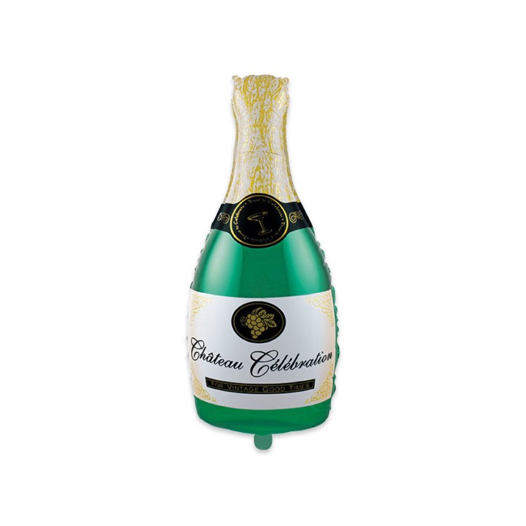 Palloncino Bottiglia Spumante  per qualsiasi festa  ( Celebration )- Supershape -51 x 100  cm  1 pz