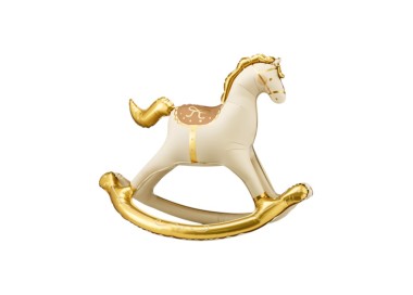 Palloncino Cavallo a Dondolo per Nascita  - AirWalkers -  - L 106 cm x H 86 cm - 1 pezzo