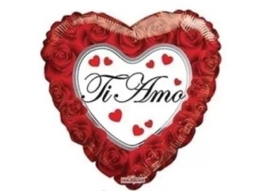 Palloncino Cuore "Ti Amo" - 91,4 cm - 1 pz