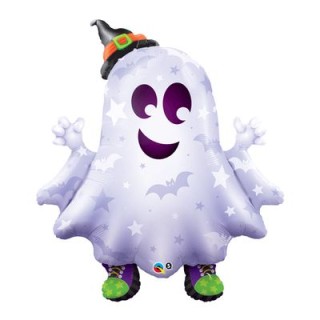 Palloncino Fantasma Simpatico di HALLOWEEN - SuperShape - 36" / 91 cm - 1 pezzo - Qualatex
