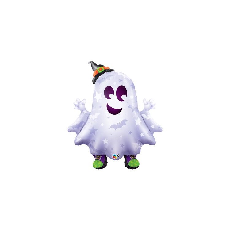 Palloncino Fantasma Simpatico di HALLOWEEN - SuperShape - 36" / 91 cm - 1 pezzo - Qualatex