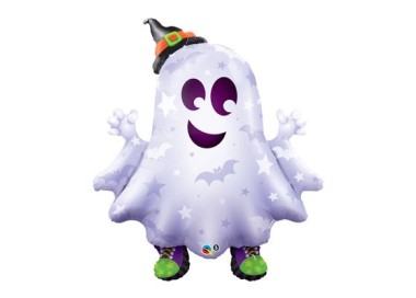 Palloncino Fantasma Simpatico di HALLOWEEN - SuperShape - 36" / 91 cm - 1 pezzo - Qualatex