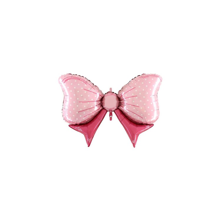 Palloncino FIOCCO  Nascita Bambina - Supershape  - 108 cm x 72 cm  1 pz