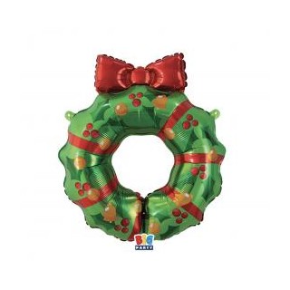 Palloncino Ghirlanda Natalizia  shape  - 66  cm  1 pz