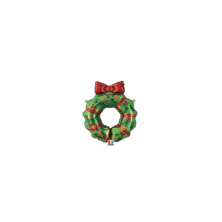 Palloncino Ghirlanda Natalizia  shape  - 66  cm  1 pz