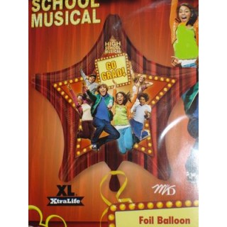 Palloncino High School Musical Star - Jumbo - Amscan - 81 cm x 32 cm - 1 pz