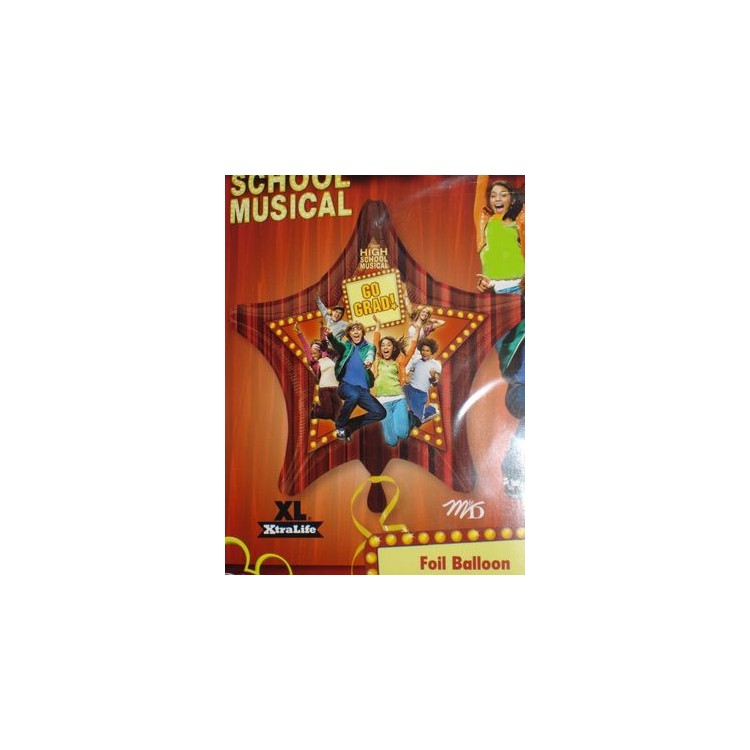 Palloncino High School Musical Star - Jumbo - Amscan - 81 cm x 32 cm - 1 pz