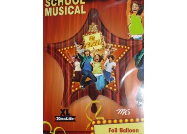 Palloncino High School Musical Star - Jumbo - Amscan - 81 cm x 32 cm - 1 pz