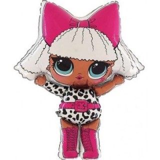 Palloncino LOL SURPRISE (DIVA)  mylar maxy -  68  cm - 1 pz