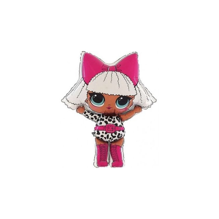Palloncino LOL SURPRISE (DIVA)  mylar maxy -  68  cm - 1 pz