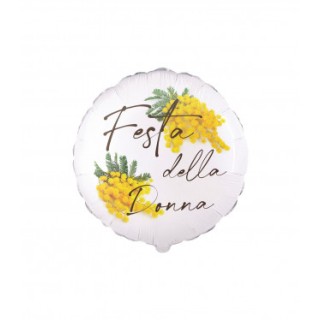Palloncino Messag  ( FESTA DELLA DONNA )- 45  cm H - 1 pz