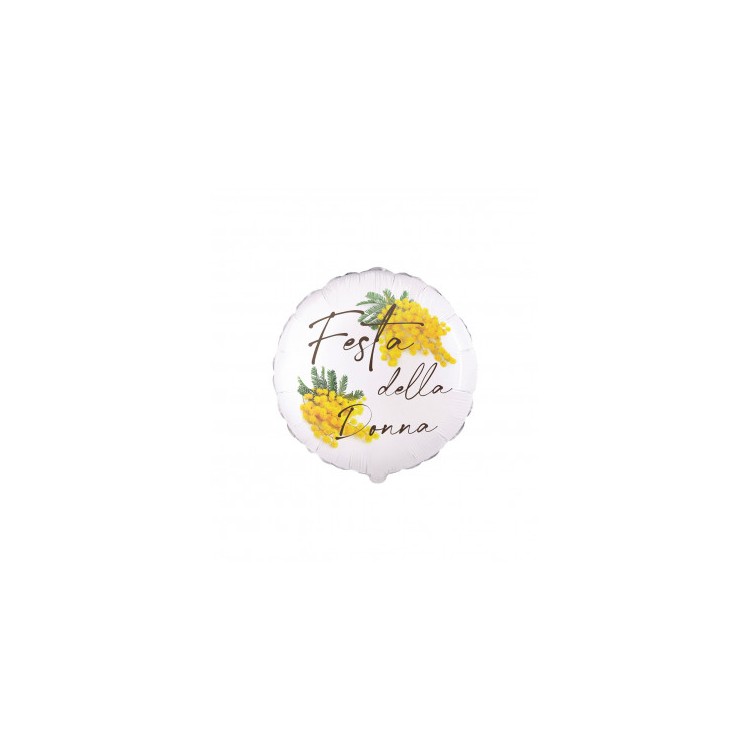 Palloncino Messag  ( FESTA DELLA DONNA )- 45  cm H - 1 pz