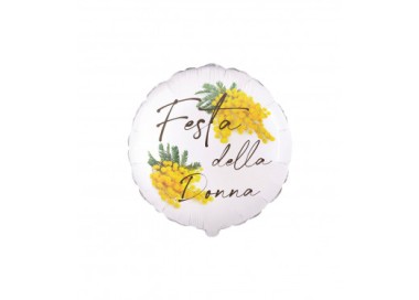 Palloncino Messag  ( FESTA DELLA DONNA )- 45  cm H - 1 pz