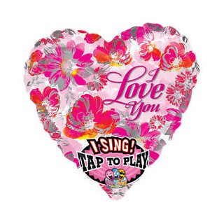 Palloncino Musicale Cuore - Singing Balloon - Anagram - 74 cm - 1 pz