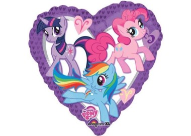 Palloncino My Little Pony forma a Cuore - Anagram - 43 cm - 1 pz