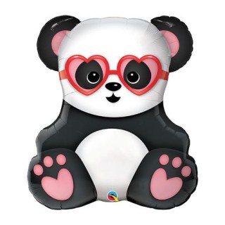 Palloncino Panda  Love - SuperShape - Qualatex - 32"/ 81 cm - 1 pz