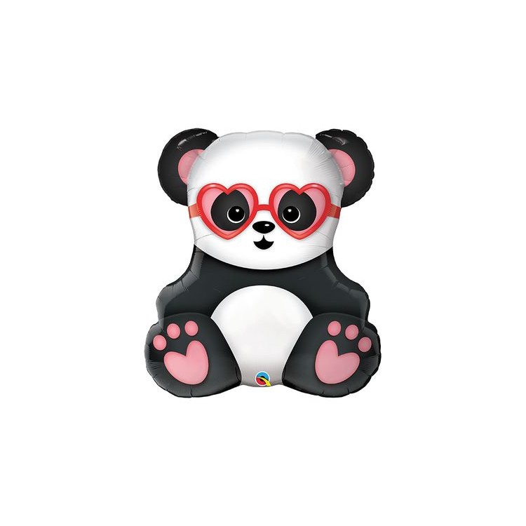 Palloncino Panda  Love - SuperShape - Qualatex - 32"/ 81 cm - 1 pz