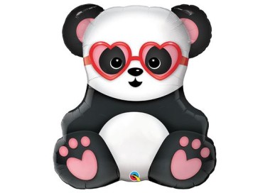 Palloncino Panda  Love - SuperShape - Qualatex - 32"/ 81 cm - 1 pz