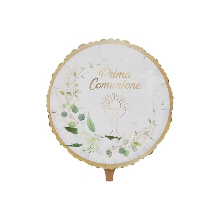 Palloncino Prima Comunione   18" / 45  cm - 1 pz