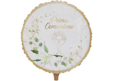 Palloncino Prima Comunione   18" / 45  cm - 1 pz