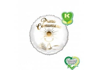 Palloncino Prima Comunione   18" / 45  cm - 1 pz
