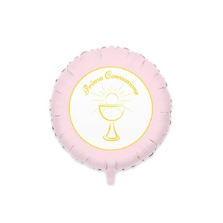 Palloncino Prima Comunione Bimba  18 " / 45  cm - 1 pz