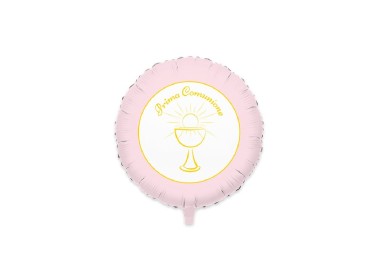 Palloncino Prima Comunione Bimba  18 " / 45  cm - 1 pz