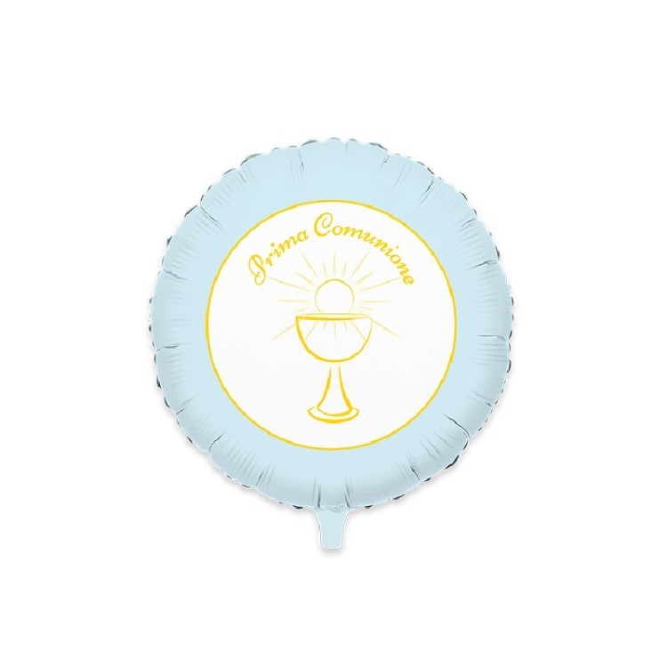 Palloncino Prima Comunione Bimbo  18" / 45 cm - 1 pz