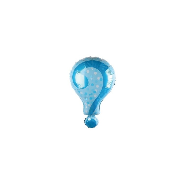 Palloncino Punto Interrogativo  Boy (Sarà Maschio  ? ) 71 cm - 1 pz