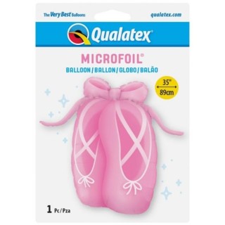 Palloncino Scarpe Ballerina rosa  Supershape - 89  cm - 1 pz