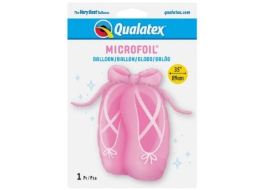 Palloncino Scarpe Ballerina rosa  Supershape - 89  cm - 1 pz