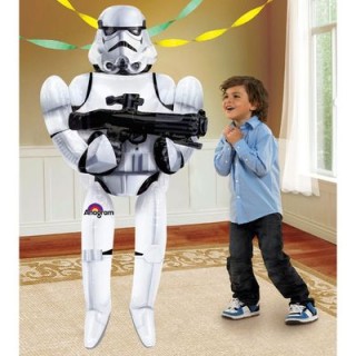 Palloncino STAR WARS - AirWalkers di Stormtrooper Star Wars (Nuovo) - Anagram - L 83 cm x H 177 cm - 1 pezzo