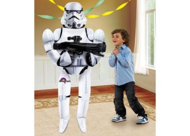 Palloncino STAR WARS - AirWalkers di Stormtrooper Star Wars (Nuovo) - Anagram - L 83 cm x H 177 cm - 1 pezzo