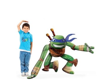 Palloncino Tartarughe Ninja - AirWalkers - Anagram - 111 cm x 111 cm H - 1 pz
