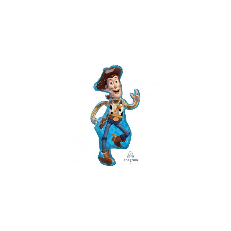 Palloncino Toy Story 4  (WOODY ) Supershape Anagram - 111  cm- 1 pz