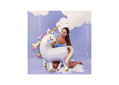 Palloncino Unicorno (sagoma  Unicorno)  - SuperShape - Betallic  94cm - 1 pz