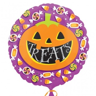 Palloncino Zucca Halloween Anagram - 43 cm - 1 pz