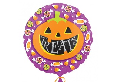 Palloncino Zucca Halloween Anagram - 43 cm - 1 pz