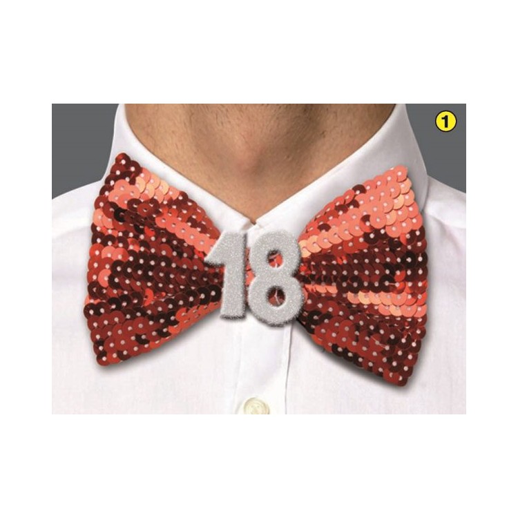 Papillon con Payette 18 Anni  1 pz(colori vari senza possibilità di scelta)