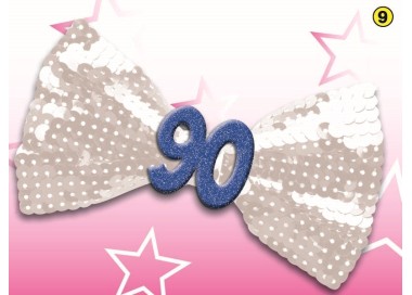 Papillon con Payette 90 Anni  1 pz(colori vari senza possibilità di scelta)