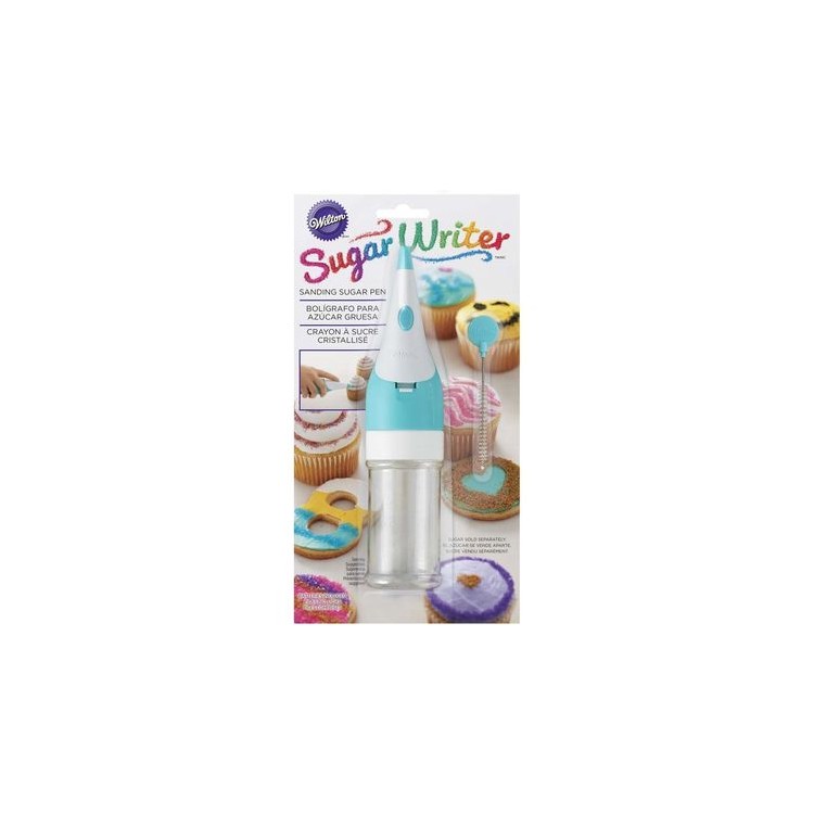 Penna decorativa per zucchero granulato in plastica perfetta per realizzare decorazioni di dolci o formare scritte di zucchero 