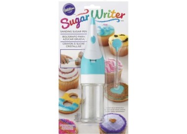 Penna decorativa per zucchero granulato in plastica perfetta per realizzare decorazioni di dolci o formare scritte di zucchero 