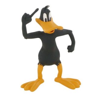 Personaggi per Torte : DAFFY DUCK di LOONEY TUNES / Cake Topper / Statuina DAFFY DUCK di LOONEY TUNES - L 7 cm x H 8 cm - 1 pez